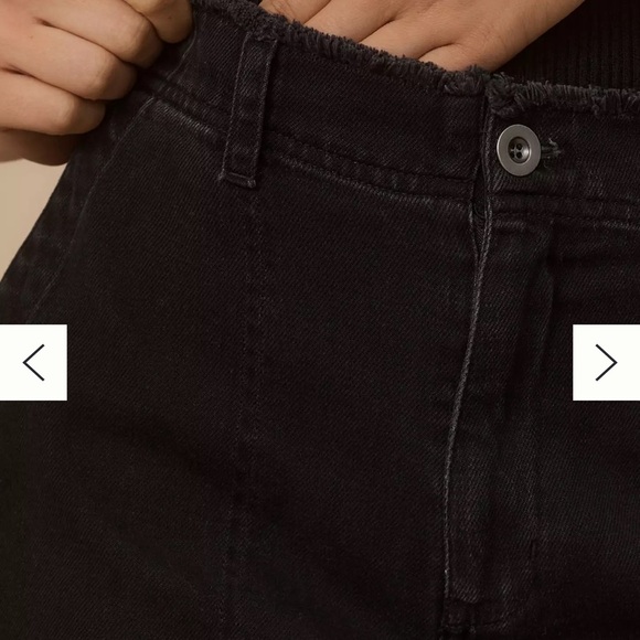 Anthropologie Bella Dahl Dakota Frayed Ankle Trouser Pants - Picture 4 of 13